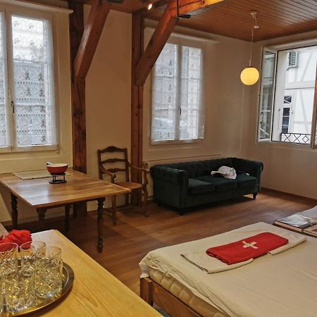 Simple Studio 36M2 In The Center Of Burgdorf Private Parking Small Bathroom Eksteriør bilde